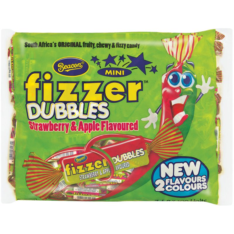 Beacon Fizzer Mini Dubbles Strawberry & Apple 20 x 740g (100s)