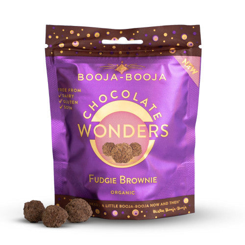 Booja Booja Fudgie Brownie Chocolate Wonders  8 x 65g
