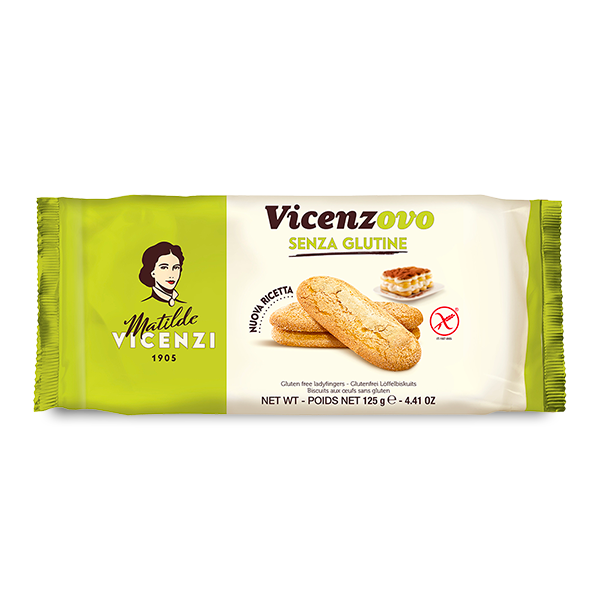 Vicenzi  Gluten & lactose Free Lady fingers Dairy 12 x 125g