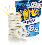 Flipz White Fudge Pretzel 6 x 141g (5oz)