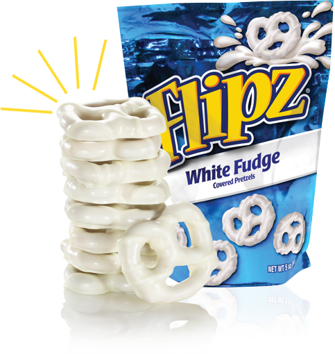 Flipz White Fudge Pretzel 6 x 141g (5oz)