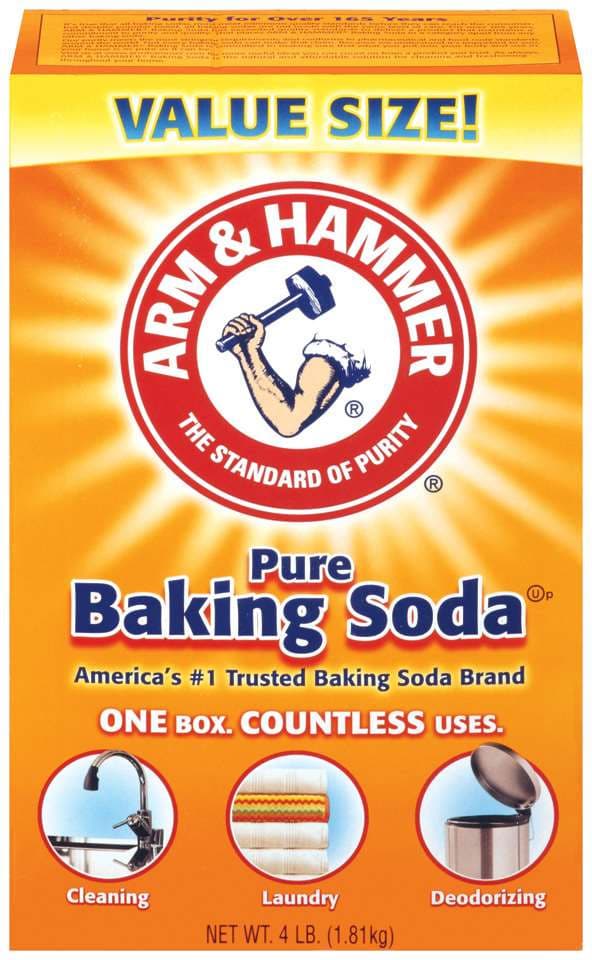 Arm & Hammer Pure Baking Soda 6 x 1.81kg (64oz)