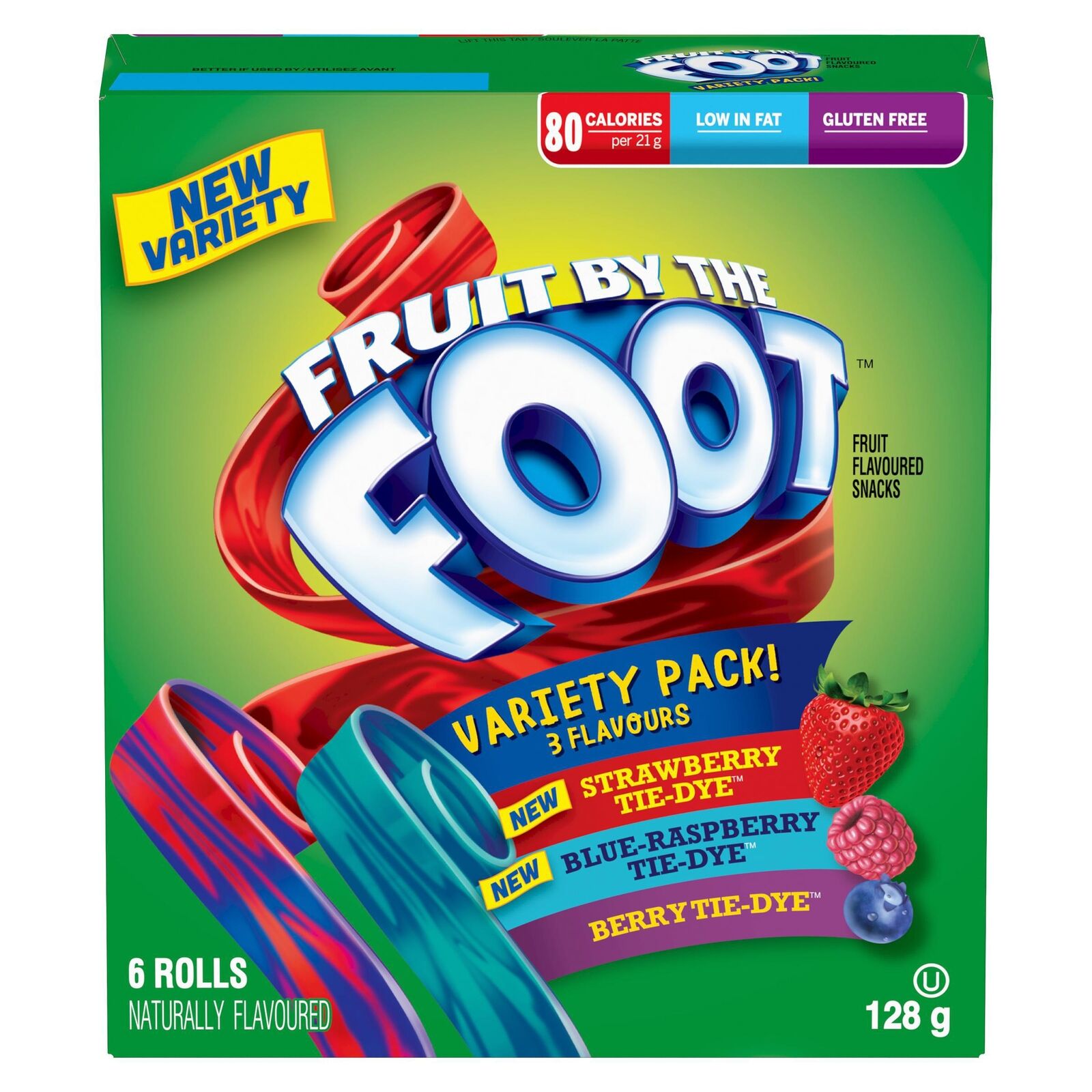 Betty Crocker Fruit by the Foot Variety 12 x 128g
