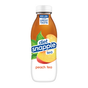 Snapple Diet Iced Tea Peach (case of 12) 12 x 473ml (16oz)