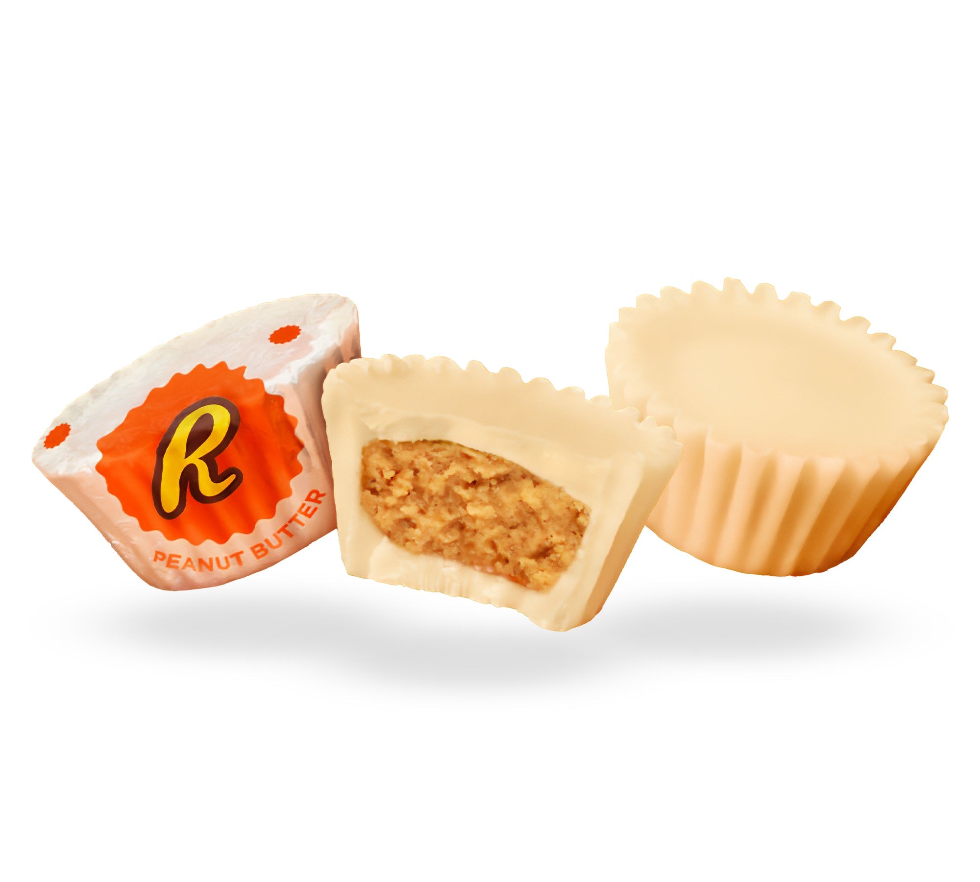 BULK Reese's Peanut Butter White Chocolate Miniature Cups 1kg