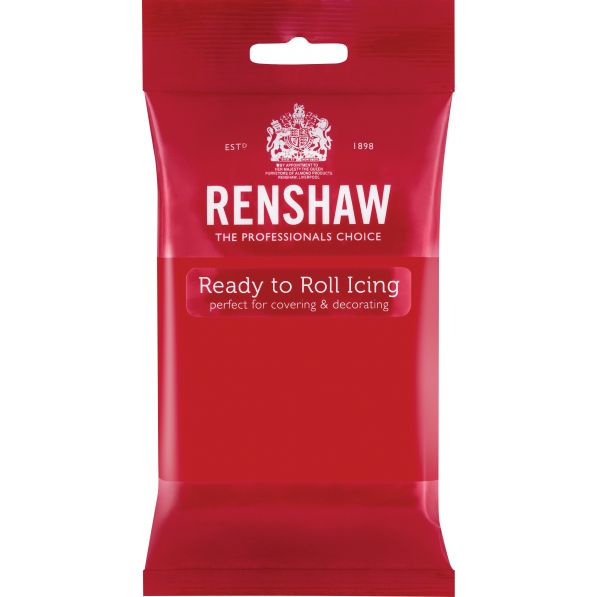 Renshaw Icing Poppy Red 12 x 250g