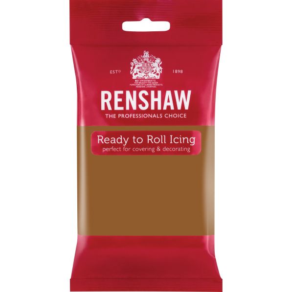 Renshaw Icing Teddy Bear Brown 12 x 250g
