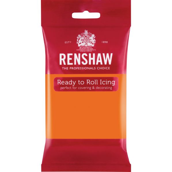Renshaw Icing Tiger Orange 12 x 250g