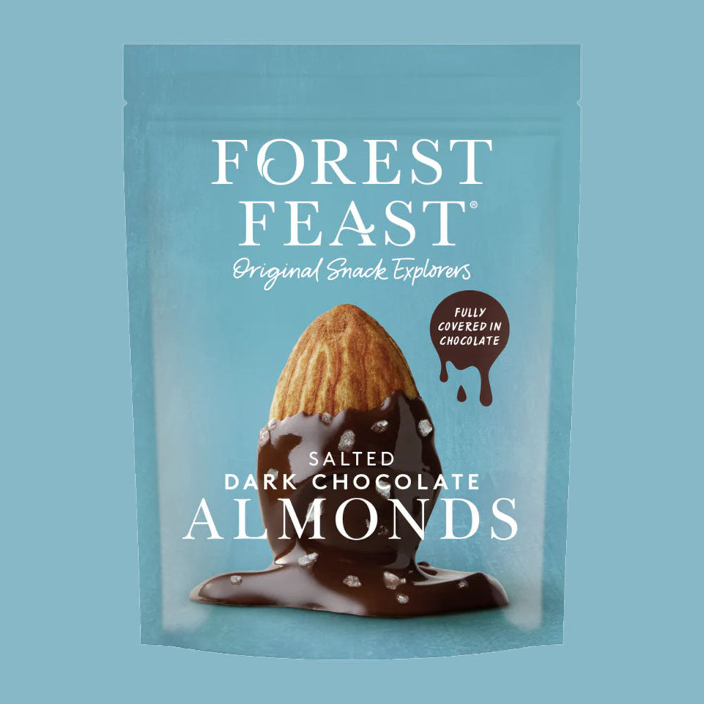Forest Feast Sea Salted Dark Chocolate Almonds NK 8 x 120g