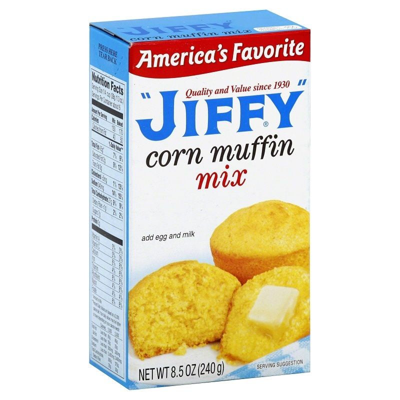 Jiffy Corn Muffin Mix 24 x 240g (8.5oz) NK