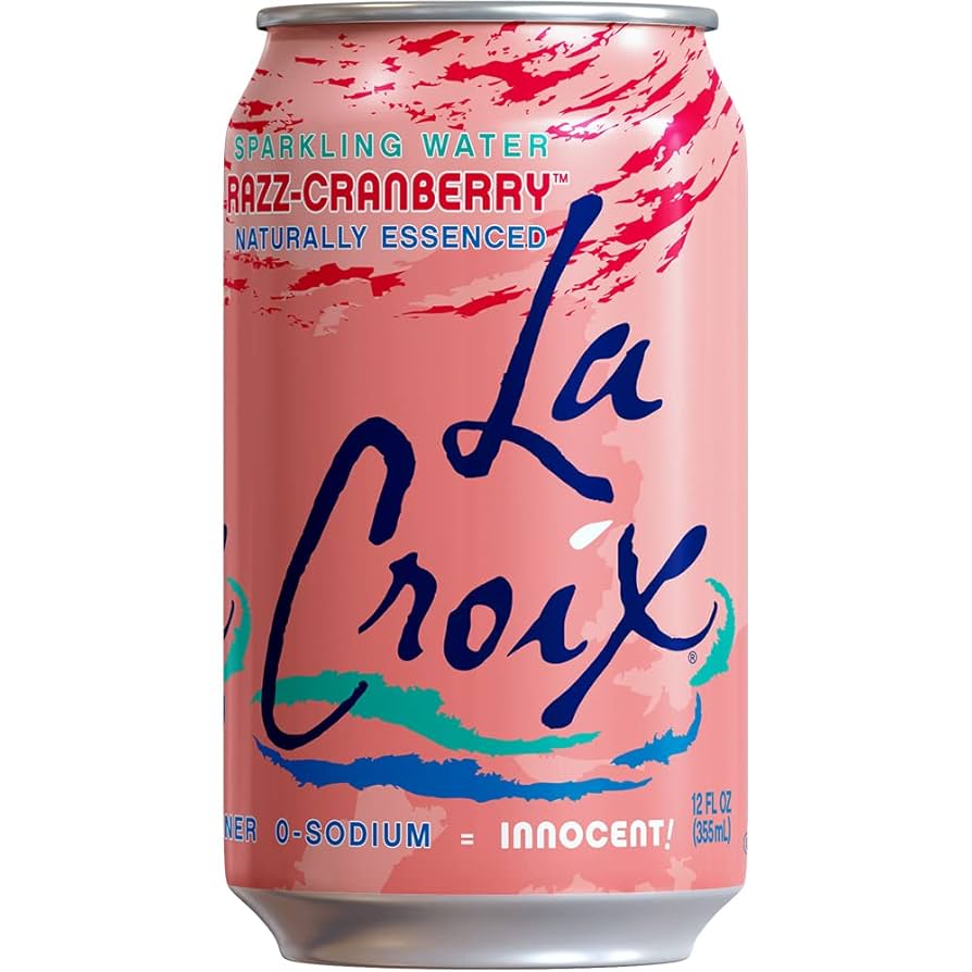 La Croix Sparkling Cran-Raspberry 24 x 355ml