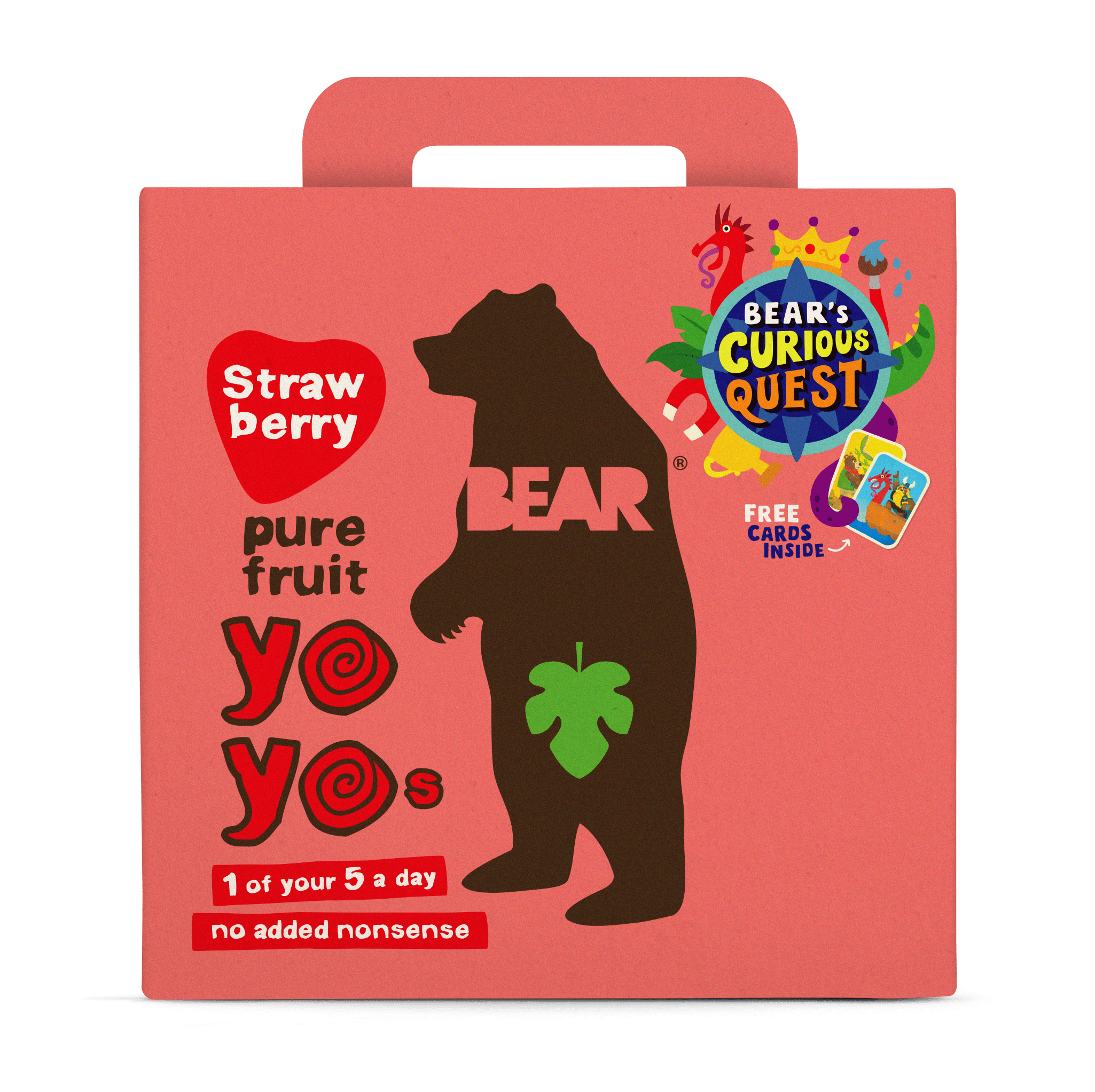 Bear Yoyo MULTIPACK Strawberry 6 x 5 x 20g