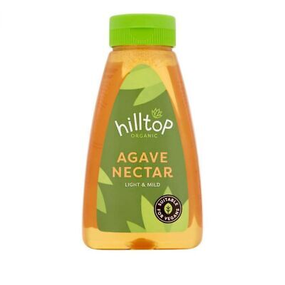 Hilltop Organic Agave Nectar  6 x 330g