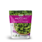 DJ&A broccoli florets salt vinegar 25g crunchy veggie snack