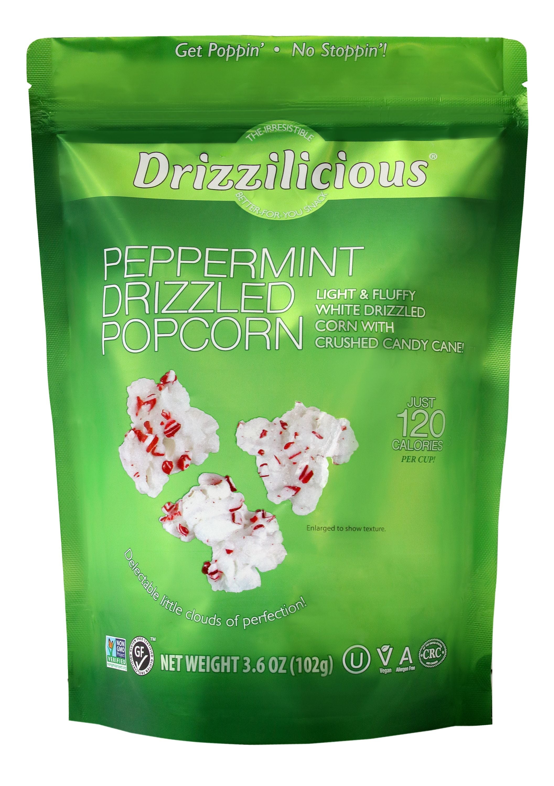 Drizzilicious Popcorn Peppermint 10 x 102g