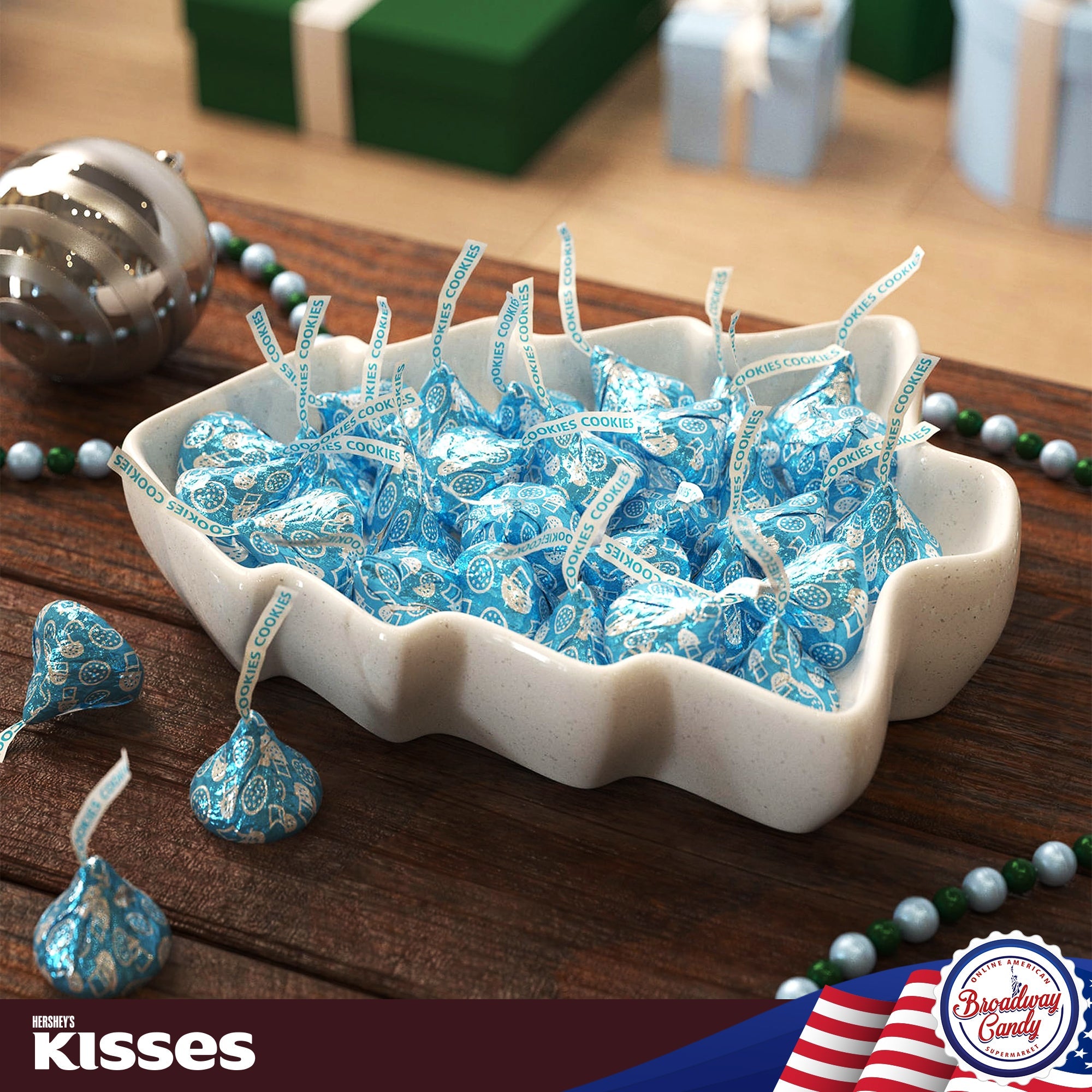 BULK Hershey's Kisses Cookies & Cream 1kg