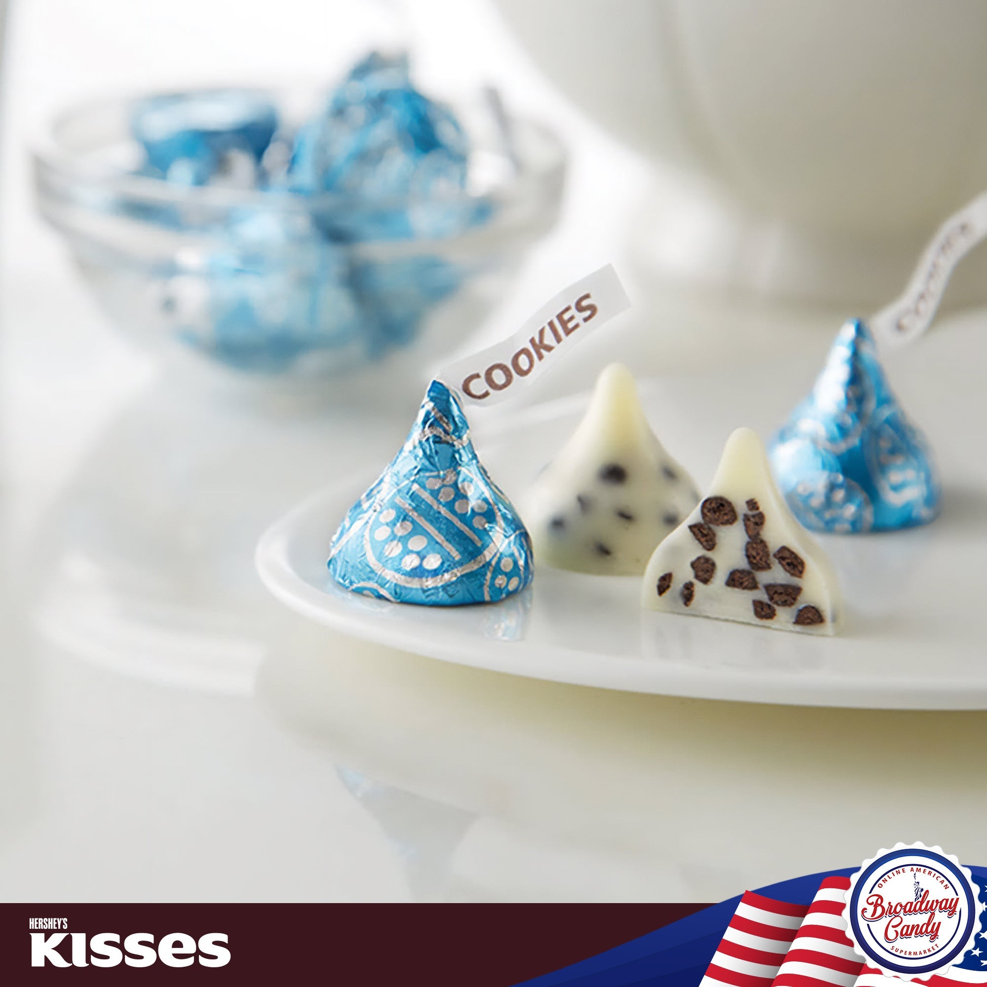 BULK Hershey's Kisses Cookies & Cream 1kg