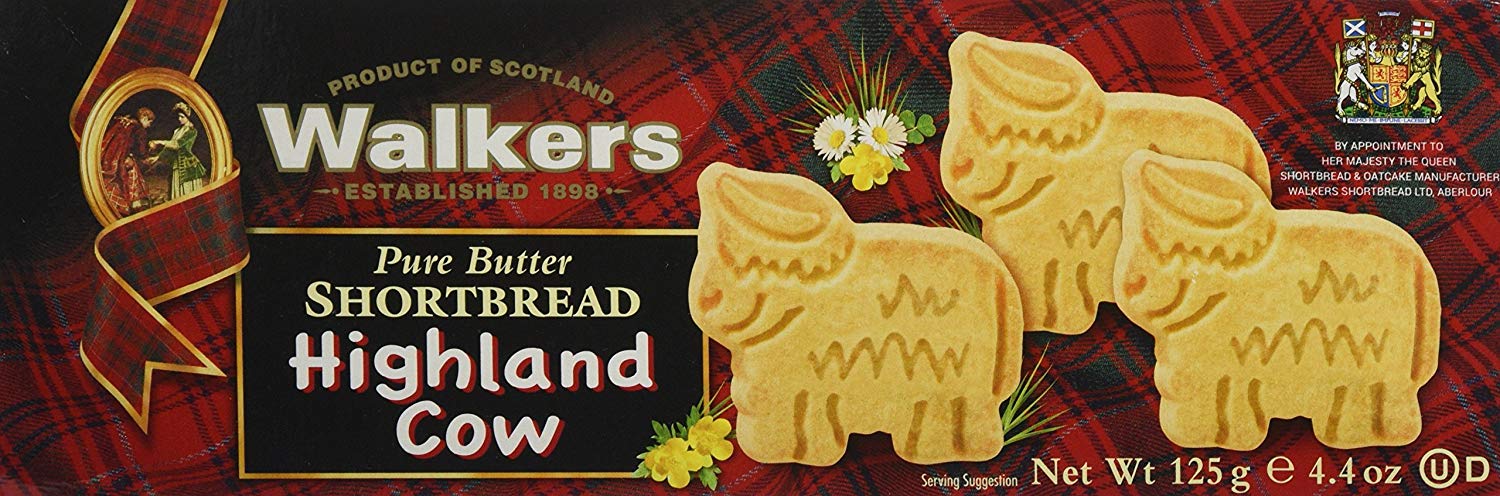 Walkers Highland Cows Shortbread 12 x 125g