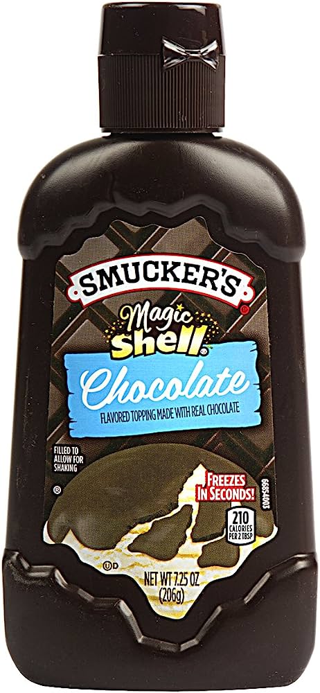 Smuckers Magic Shell Chocolate Topping 8 x 206g (7.25oz)