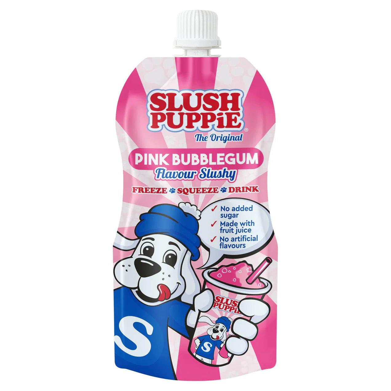 Slush Puppie Pink Bubblegum 12 x 250ml NK