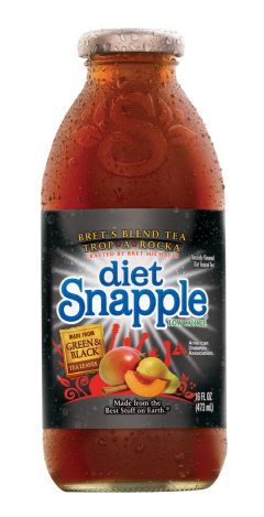 Snapple Diet Bret's Blend Tea Trop a Rocka 24 x 473ml