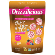 Drizzilicious Mini Rice Cakes, Very Berry flavour, 113g - gluten-free, dairy-free and Kosher.