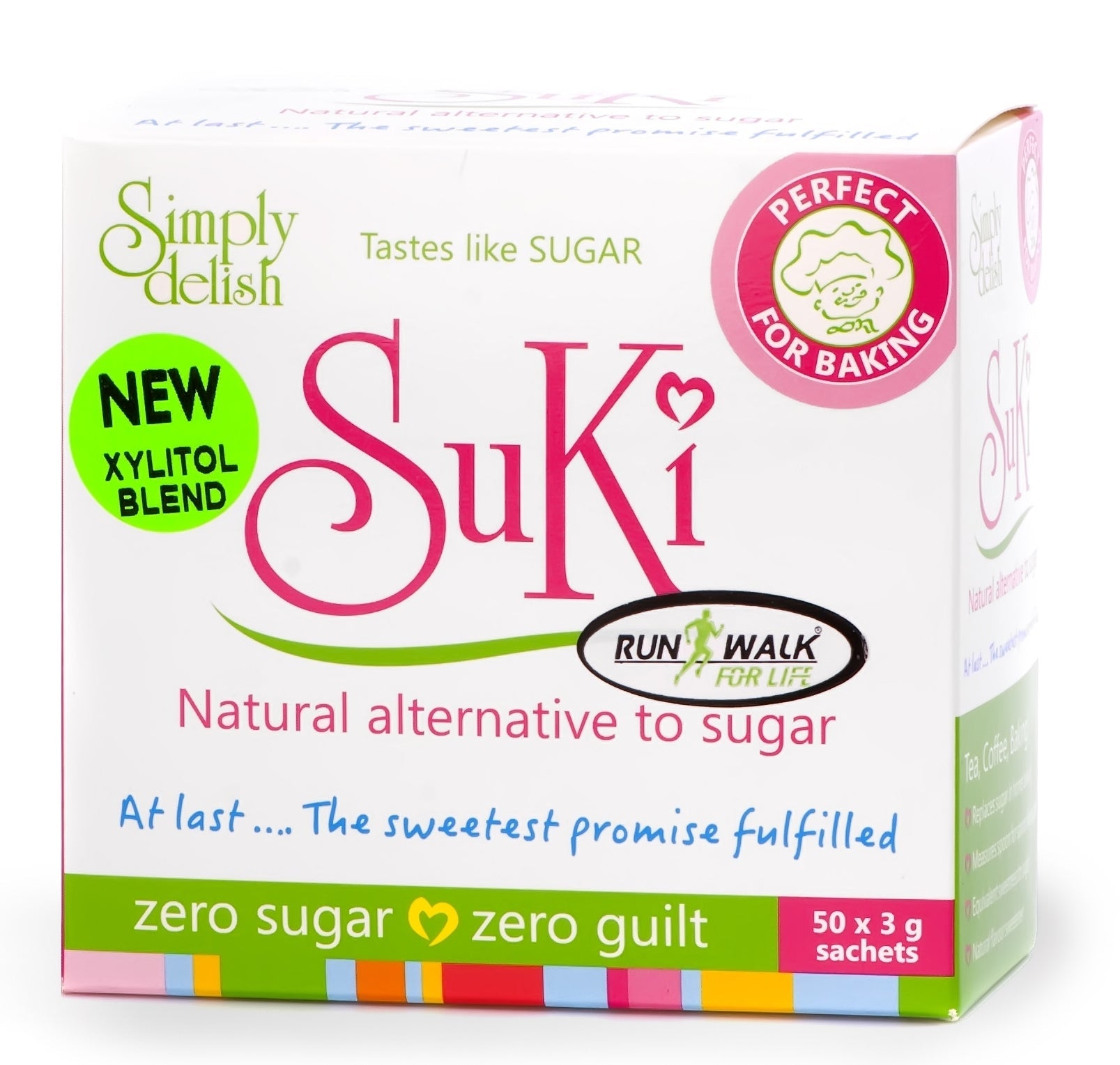 SuKi Sweetener Sachets 12 x 50 Sachets
