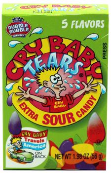 Cry Baby Tears Sour Candy 24 x 56g (1.98oz)