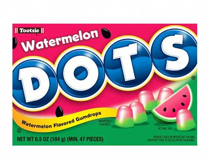 Tootsie  Roll Watermelon Dots 12 x 184g
