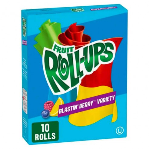Betty Crocker Fruit Roll-Ups Blastin Berry 10 x 141g