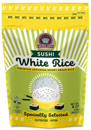 Natural Earth Products Sushi White Rice  12 x 454g