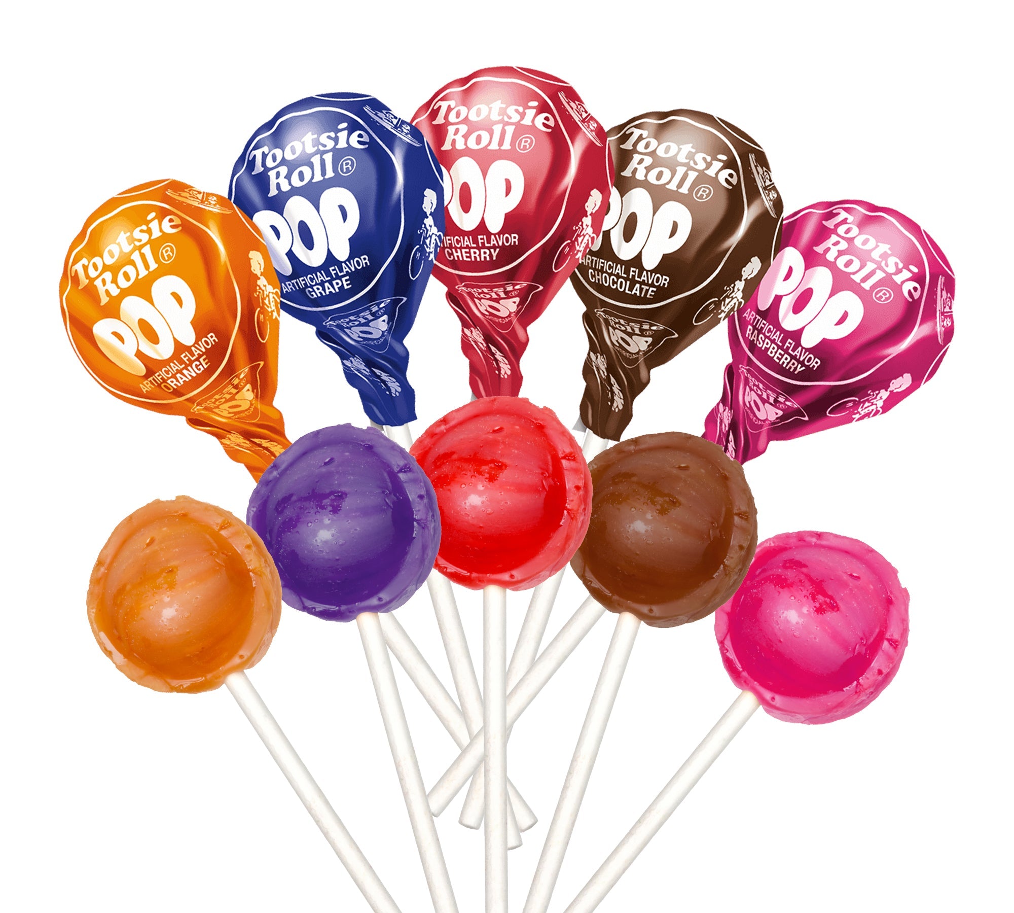 BULK Tootsie Roll Lollipops 1kg