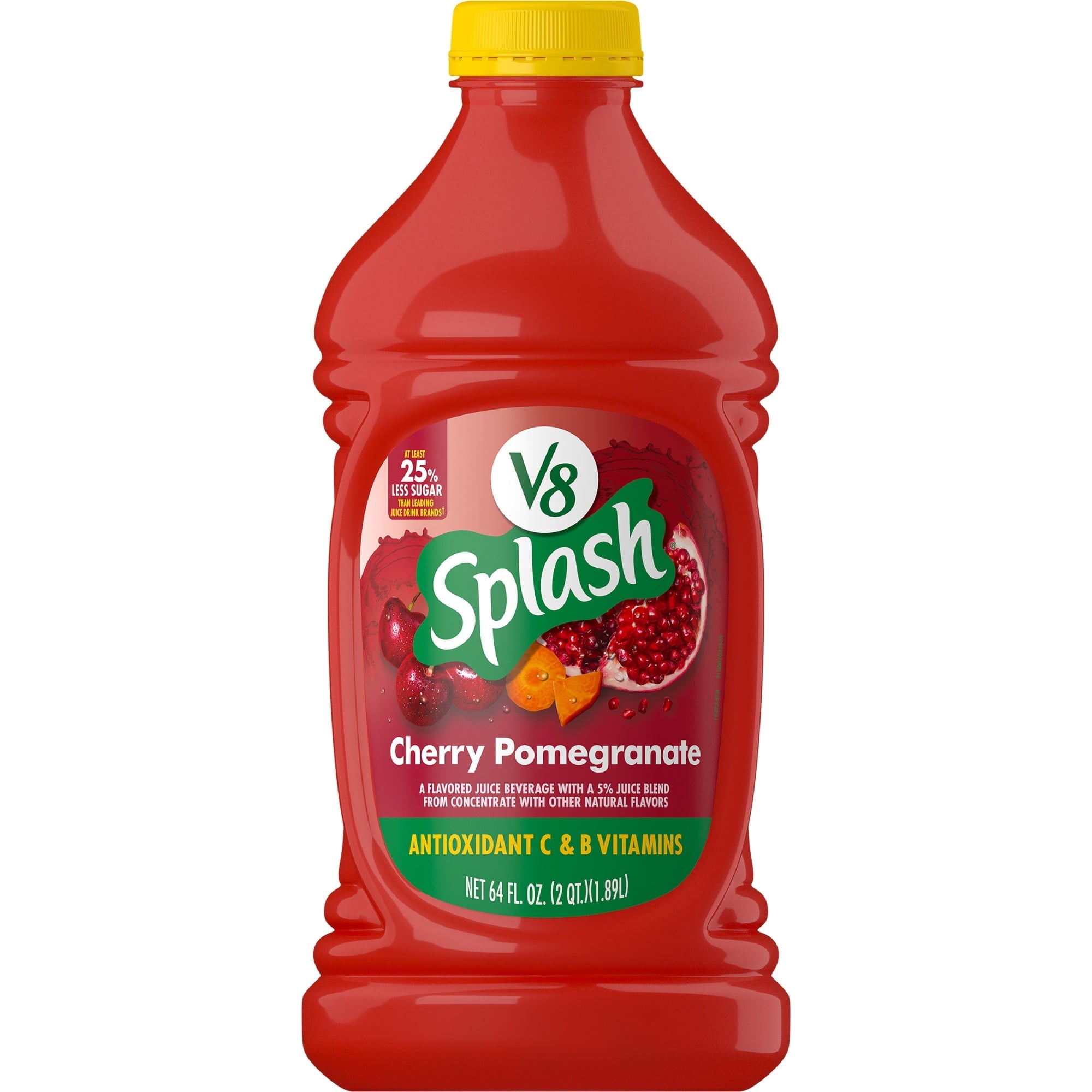 V8  Splash Cherry Pomegranate NK 6 x 1.89L