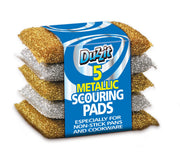 151 Duzzit Metallic Scouring Pads 4Pk  24 x 24