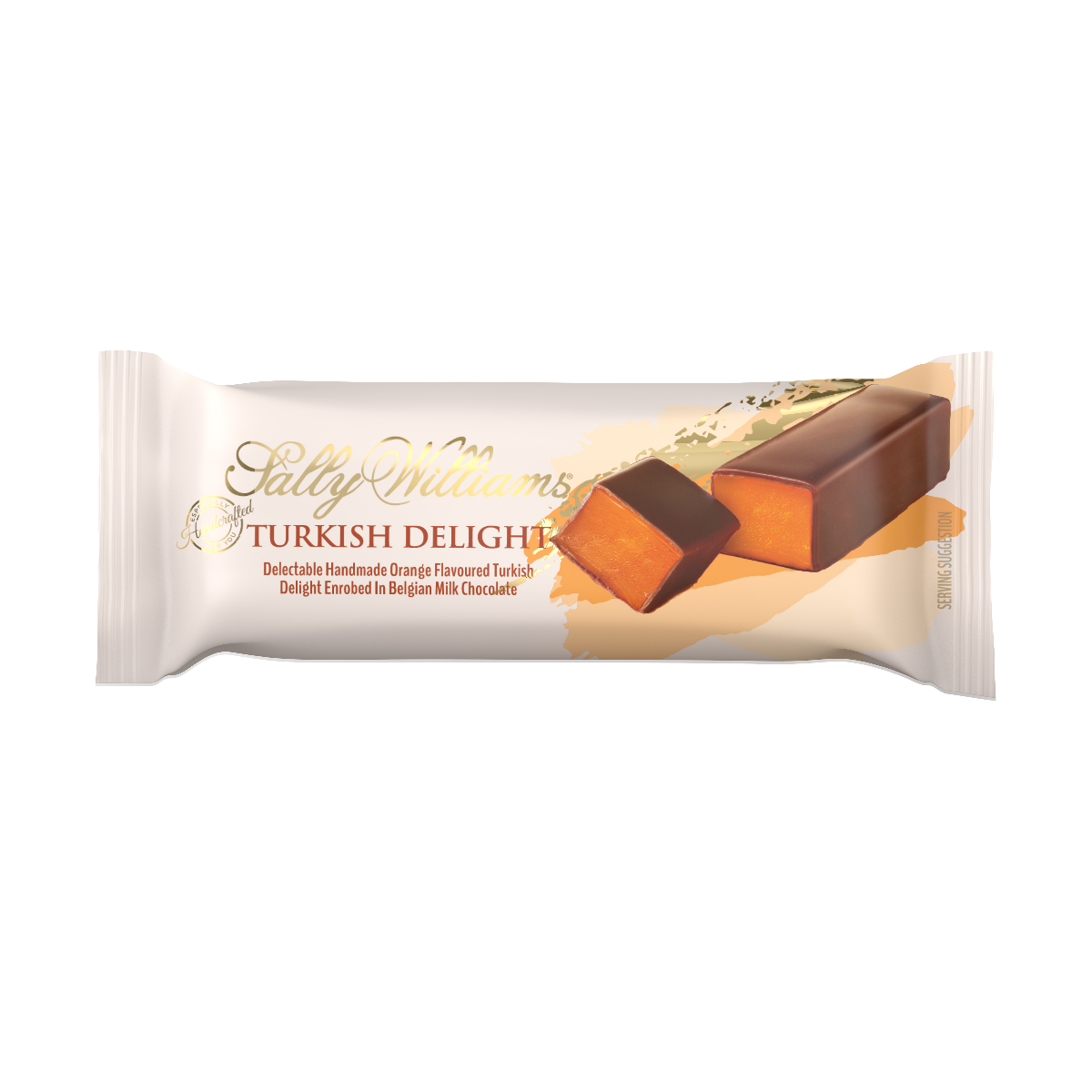 Sally Williams  Turkish Delight Orange Chocolate Bar 10 x 70g