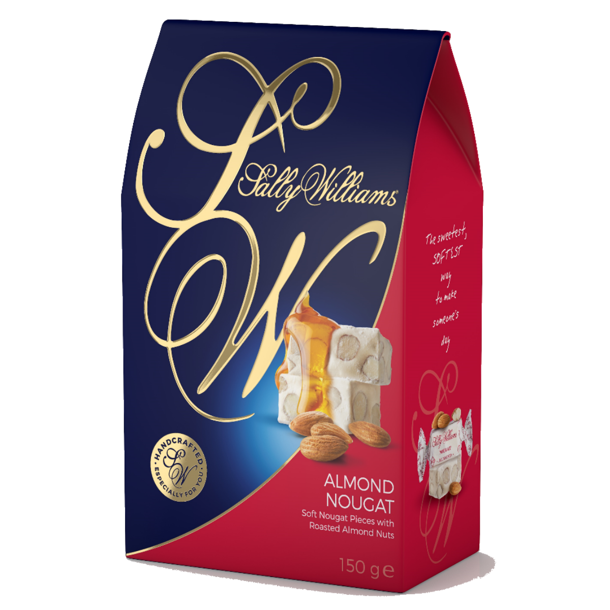 Sally Williams GIFT BOX Nougat Roasted Almonds 10 x 150g
