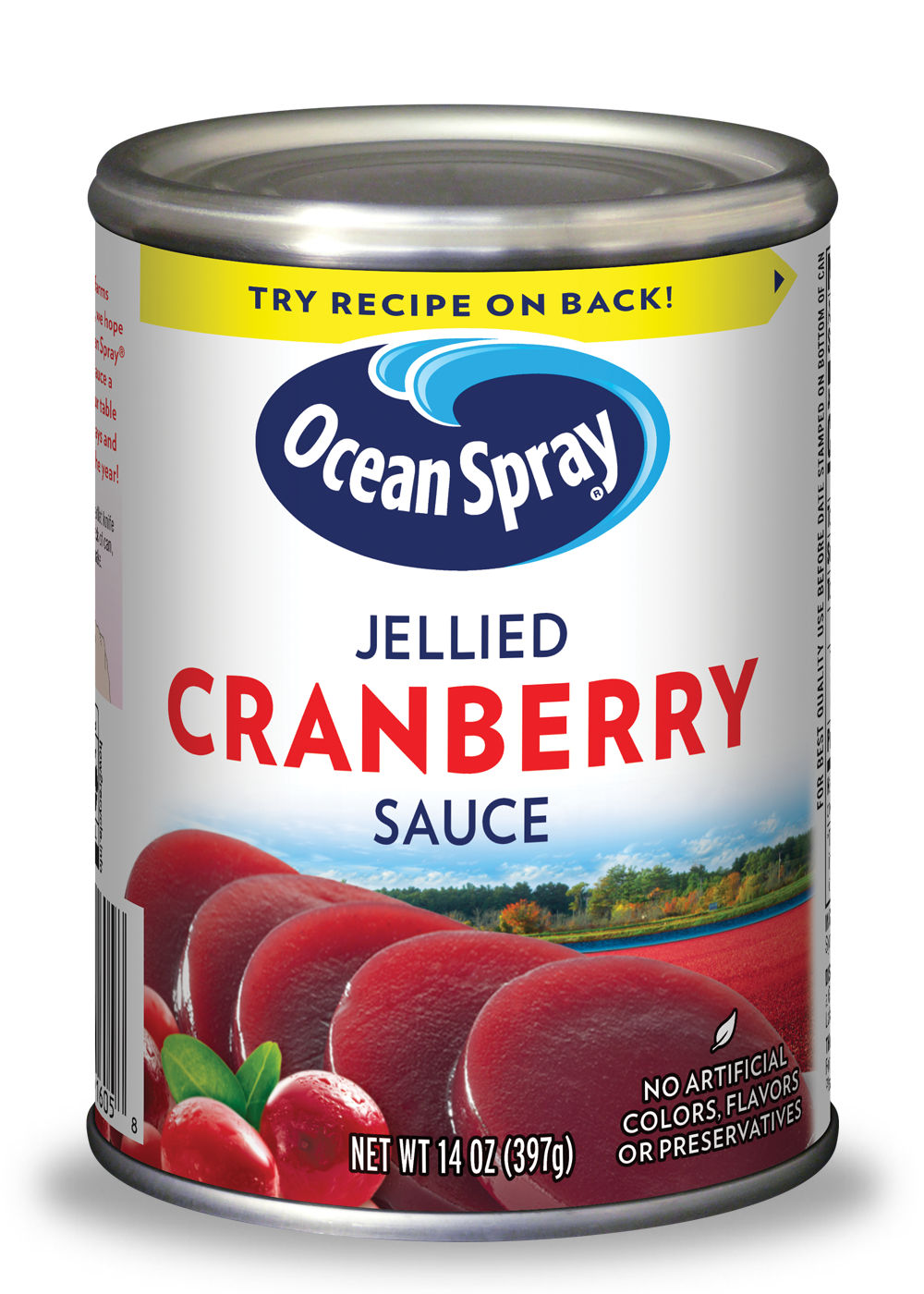 Ocean Spray Cranberry Sauce Jellied 24 x 397g (14oz)