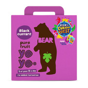 Bear Yoyo MULTIPACK Blackcurrant 6 x 5 x 20g