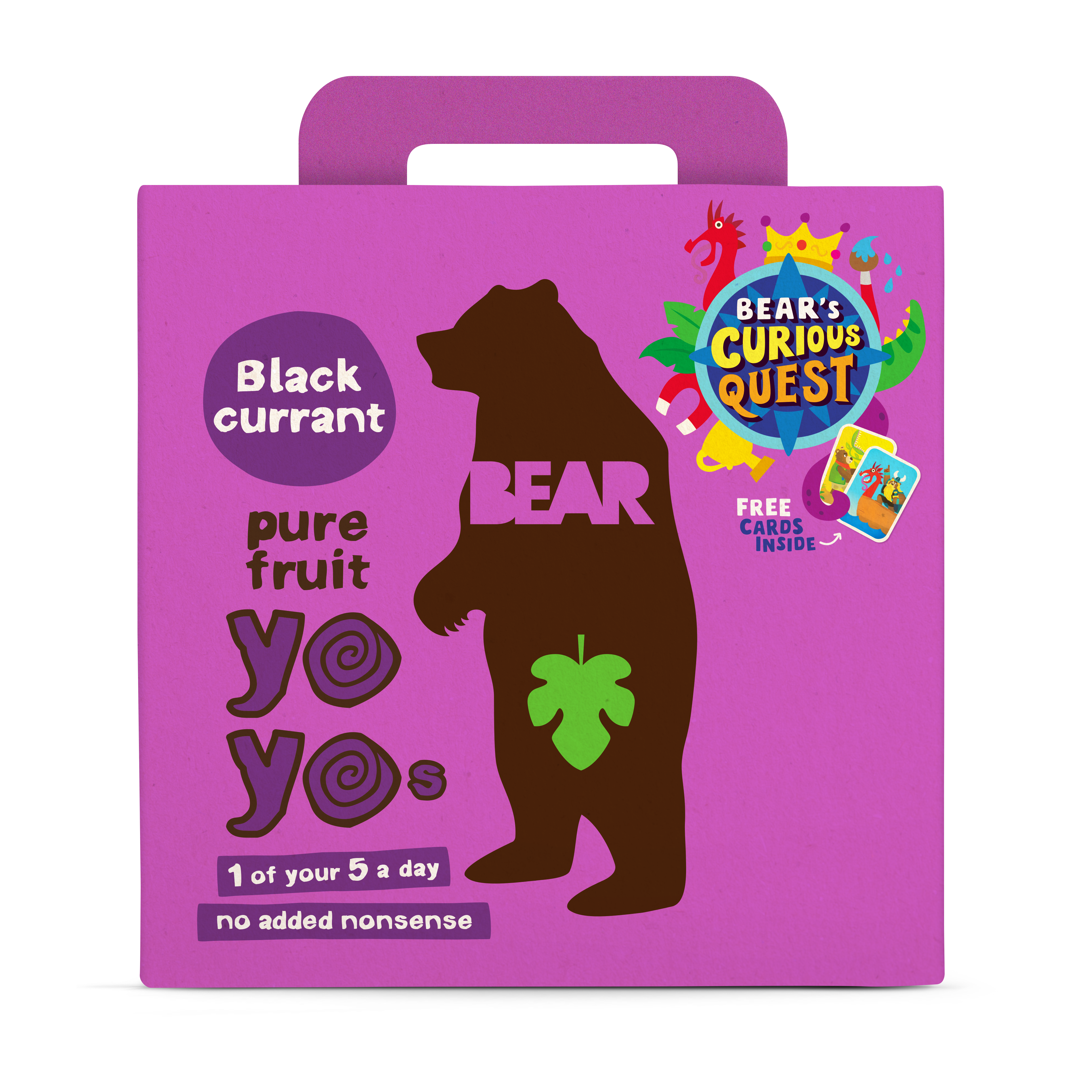 Bear Yoyo MULTIPACK Blackcurrant 6 x 5 x 20g