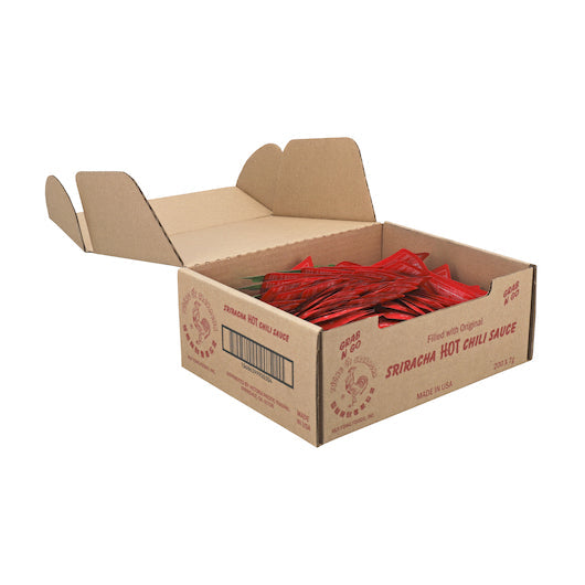 Huy Fong Sriracha Single Serve Packs 200 Per Case NK 200  x 7g