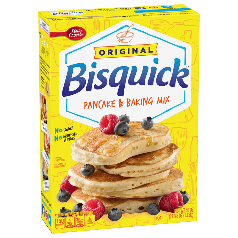 Bisquick Pancake Mix 10 x 1.13kg (40oz)