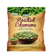 DJ&A roasted edamame protein snack 200g plant-based crunchy beans