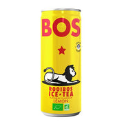 Bos Organic Lemon Ice Tea Can 12 x 250ml