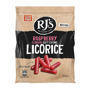 RJ'S Natural Soft Eating Raspberry Licorice 12 x 300g