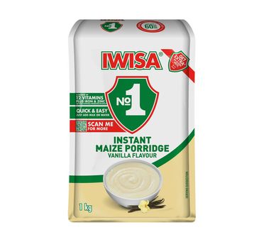 Iwisa Instant Porridge Vanilla 10 x 1kg