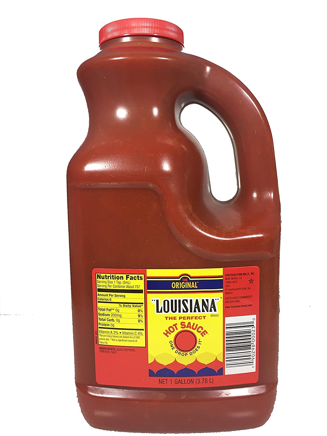 Louisiana Hot Sauce 4 x 3.78l (1gal)