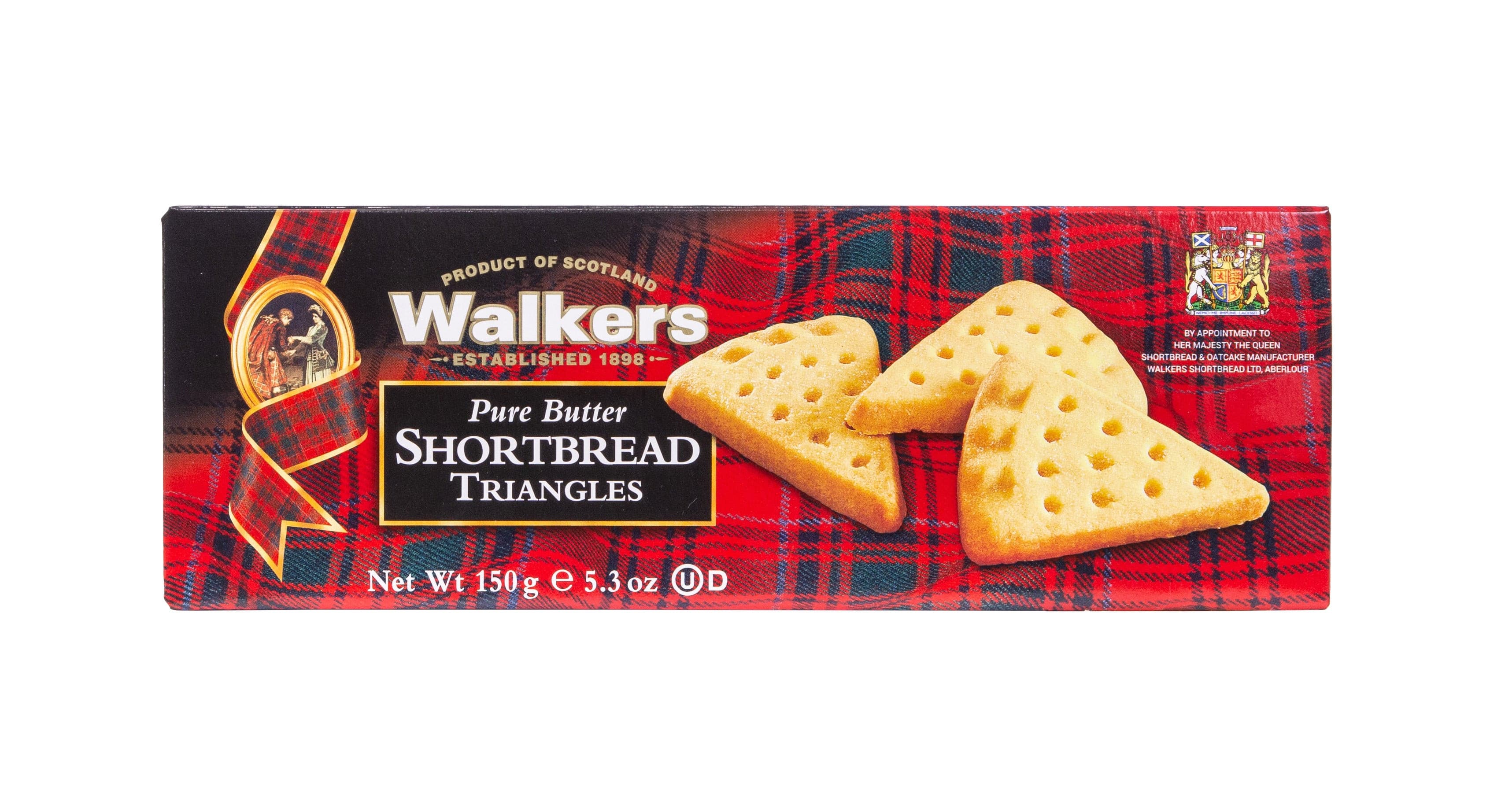 Walkers Shortbread Triangles 24 x 150g