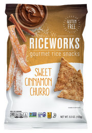 Riceworks Sweet Cinnamon Churro 6 x 155g