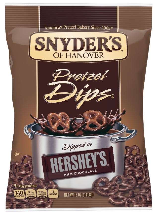 Snyders Milk Chocolate Pretzel Dip 8 x 142g (5oz)