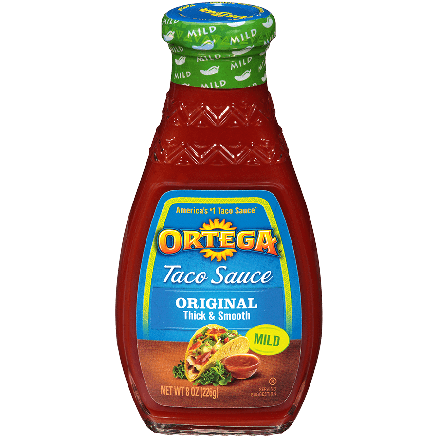 Ortega Mild Taco Sauce 12 x 226g (8oz)
